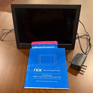 Black Digital Photo Frame